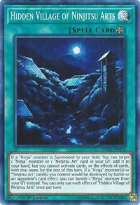 Hidden Village of Ninjitsu Arts [SHVA-EN014] Secret Rare