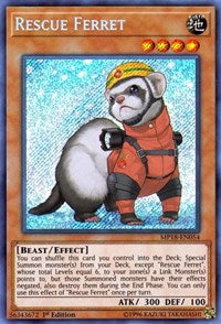 Rescue Ferret [MP18-EN054] Secret Rare