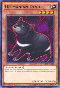 Desmanian Devil [MP18-EN191] Rare