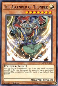 The Ascended of Thunder [MP18-EN060] Short Print