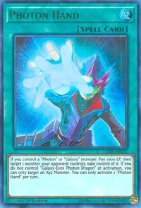 Photon Hand [LED3-EN037] Ultra Rare