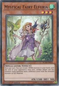 Mystical Fairy Elfuria [AC18-EN010] Super Rare