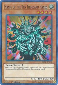Manju of the Ten Thousand Hands [HISU-EN047] Super Rare