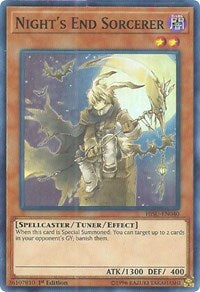 Night's End Sorcerer [HISU-EN040] Super Rare