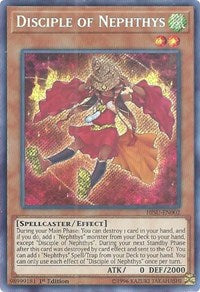 Disciple of Nephthys [HISU-EN002] Secret Rare