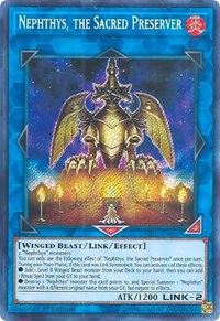 Nephthys, the Sacred Preserver [HISU-EN007] Secret Rare