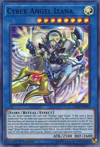 Cyber Angel Izana [LED4-EN012] Super Rare