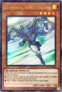 Elemental HERO Stratos [JMPS-EN008] Ultra Rare