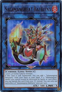 Salamangreat Balelynx [SDSB-EN043] Ultra Rare