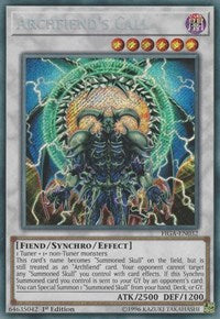 Archfiend's Call [FIGA-EN032] Secret Rare