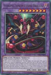 Starving Venom Fusion Dragon [LED5-EN052] Rare