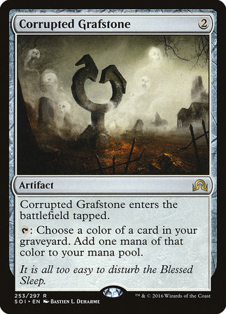 Corrupted Grafstone [Shadows over Innistrad]