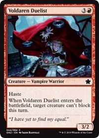 Voldaren Duelist [Magic Game Night 2019]