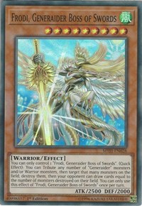 Frodi, Generaider Boss of Swords [MYFI-EN028] Super Rare