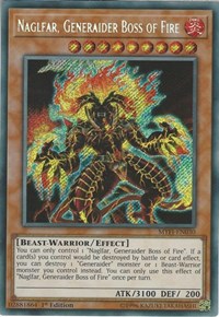 Naglfar, Generaider Boss of Fire [MYFI-EN030] Secret Rare