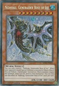 Nidhogg, Generaider Boss of Ice [MYFI-EN031] Secret Rare