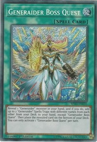 Generaider Boss Quest [MYFI-EN035] Secret Rare