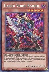 Kaiser Vorse Raider [MVP1-ENS02] Secret Rare