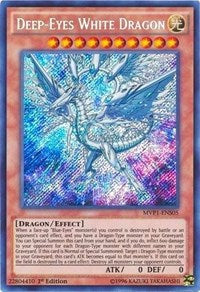 Deep-Eyes White Dragon [MVP1-ENS05] Secret Rare