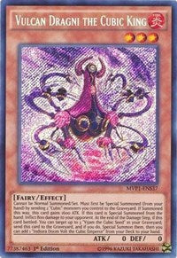 Vulcan Dragni the Cubic King [MVP1-ENS37] Secret Rare