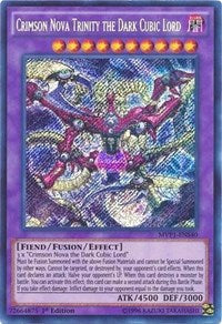 Crimson Nova Trinity the Dark Cubic Lord [MVP1-ENS40] Secret Rare