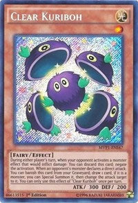 Clear Kuriboh [MVP1-ENS47] Secret Rare