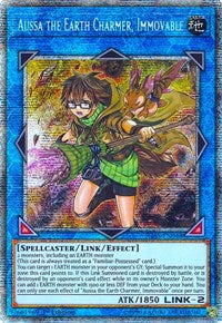 Aussa the Earth Charmer, Immovable (Starlight Rare) [IGAS-EN048] Starlight Rare