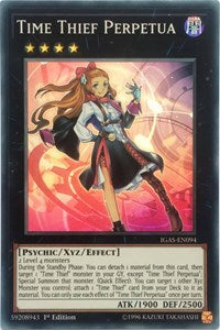 Time Thief Perpetua [IGAS-EN094] Super Rare