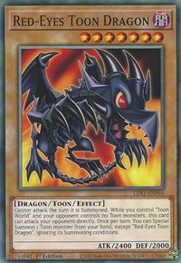 Red-Eyes Toon Dragon [LDS1-EN066] Common