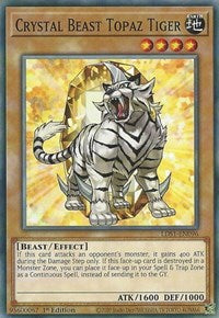 Crystal Beast Topaz Tiger [LDS1-EN096] Common