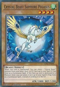 Crystal Beast Sapphire Pegasus [LDS1-EN098] Common