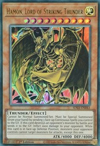 Hamon, Lord of Striking Thunder [SDSA-EN043] Ultra Rare