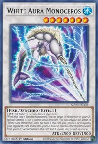 White Aura Monoceros [MP20-EN142] Rare