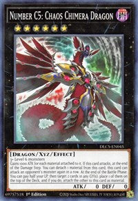 Number C5: Chaos Chimera Dragon [DLCS-EN045] Common