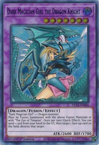 Dark Magician Girl the Dragon Knight (Alternate Art) (Blue) [DLCS-EN006] Ultra Rare