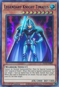 Legendary Knight Timaeus (Purple) [DLCS-EN001] Ultra Rare