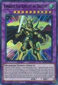 Timaeus the Knight of Destiny (Green) [DLCS-EN054] Ultra Rare