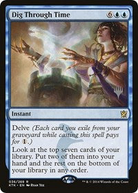 Dig Through Time [Promo Pack: Zendikar Rising]