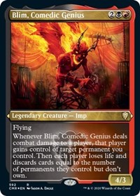 Blim, Comedic Genius (Foil Etched) [Commander Legends]