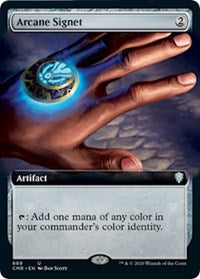 Arcane Signet (Extended Art) [Commander Legends]