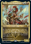 Obeka, Brute Chronologist (Foil Etched) [Commander Legends]