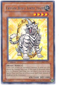 Crystal Beast Topaz Tiger [FOTB-EN004] Rare