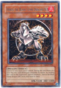 Horus the Black Flame Dragon LV4 [DR3-EN006] Rare