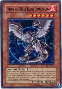 Horus the Black Flame Dragon LV6 [DR3-EN007] Super Rare