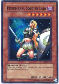 Penumbral Soldier Lady [DR3-EN033] Super Rare