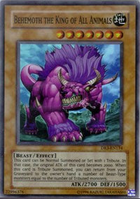 Behemoth the King of All Animals [DR3-EN134] Super Rare