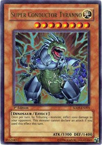 Super Conductor Tyranno [SD09-EN001] Ultra Rare