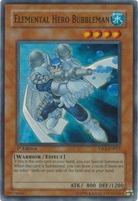 Elemental HERO Bubbleman [YSDJ-EN017] Super Rare