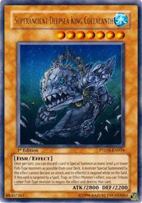 Superancient Deepsea King Coelacanth [PTDN-EN034] Ultra Rare