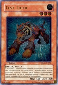 Test Tiger (UTR) [GLAS-EN082] Ultimate Rare